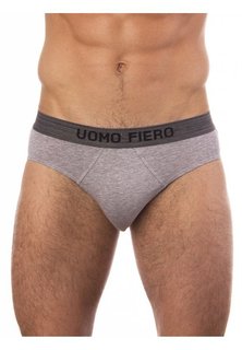 Трусы мужские UOMO FIERO 028FS серые M