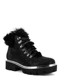 Ботинки женские Just Couture черные