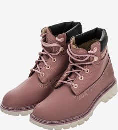 Ботинки женские Caterpillar розовые