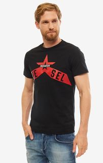 Футболка мужская DIESEL черная