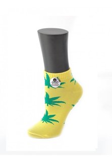 Носки женские ALLA BUONE 030CD желтые 35-37
