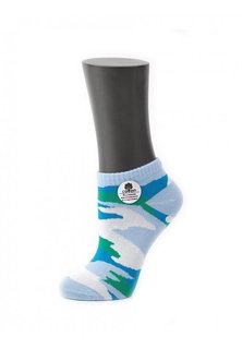 Носки женские ALLA BUONE 028CD голубые 35-37