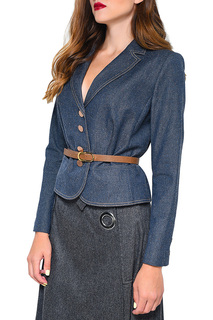 Жакет женский CATERINA LEMAN ZA 9487 синий 38 EU