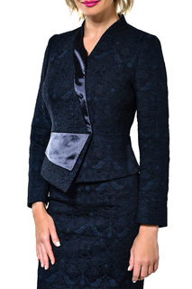 Жакет женский Caterina Leman ZA 1009 синий 48 EU