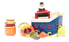 Кораблик B,Dot с игрушками для ванны B.Dot