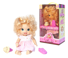 Кукла 1 Toy Лакомка Лиза кудрявая с хвостиками