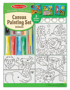 Раскраски на холсте Melissa and Doug Животные