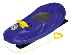 Санки детские пластиковые KHW Snow Car синие