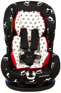 Автокресло Leader Kids Corvet группа 0/1, Black, White