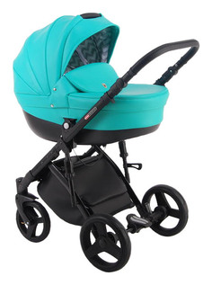 Коляска 2 в 1 Lonex Comfort Galaxy бирюзовая