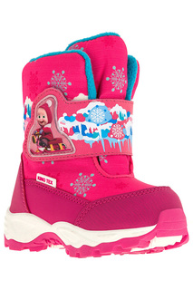 Сапоги детские Маша и Медведь, цв.розовый, р-р 24