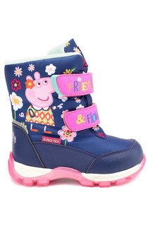 Сапоги детские Peppa Pig, цв.синий, р-р 26