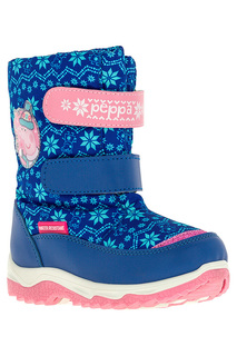 Сапоги детские Peppa Pig, цв.синий, р-р 29