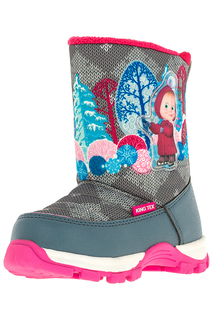 Сапоги детские Маша и Медведь, цв.серый, р-р 27