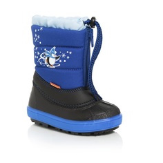 Сапоги Demarkenny 2 синий натуральная овчина молния шнурок р.32-33