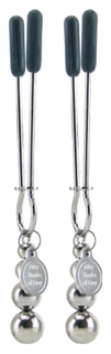 Металлические зажимы на соски Adjustable Nipple Clamps Fifty Shades OF Grey