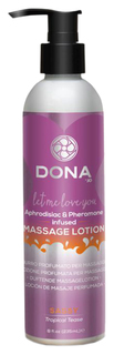 Увлажняющий массажный лосьон DONA Sassy Tropical Tease 235 мл System JO