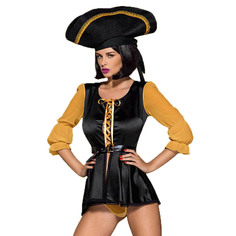 Костюм пиратки Obsessive Pirate S-M