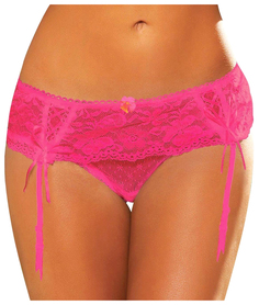Трусики с подвязками для чулок Hustler Lingerie