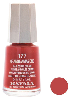 Лак для ногтей Mavala Orange amazone тон 177