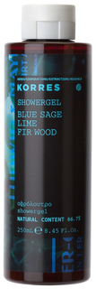 Гель для душа Korres Blue Sage Lime Fir Wood 250 мл