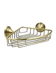 Полка угловая металлическая BATH PLUS BRONX gold BXG-65709A