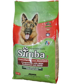 Сухой корм для собак Simba, все породы, говядина, 10кг