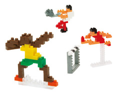 Конструктор пластиковый Nanoblock Спорт: Легкая атлетика