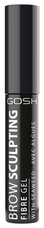 Гель для бровей Gosh Brow Sculpting Fibre Gel 001 Nutmeg 8 мл