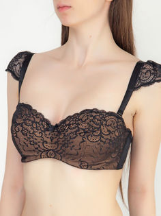 Бюстгалтер женский LASCANA 400899 черный 75D