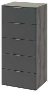 Комод Hoff 121,5х60х48 см, серый