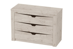 Комод Hoff 107х75х44 см, бежевый