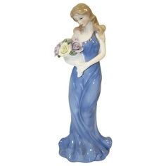 Фигурка "Леди с букетом" фарфор, HP 039 h=29см Home & Style