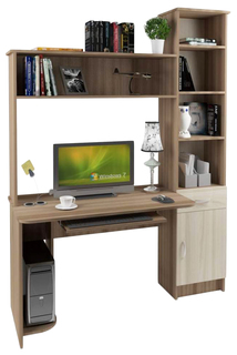 Компьютерный стол Атлант Интел 2 150x60x200 см, бежевый Atlant