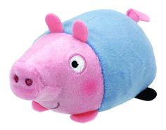 Мягкая игрушка TY Teeny Свинка Джордж 11х7х5 см