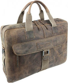 Портфель мужской кожаный Wenger Arizona W23-10Br коричневый