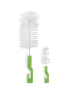 Набор ёршиков для бутылочек и сосок Happy Baby BOTTLE AND NIPPLE BRUSH Grass