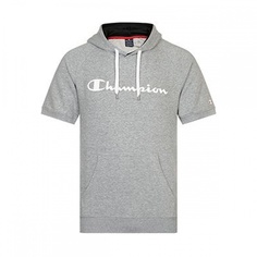 Толстовка мужская Champion Hooded Short Sleeves Sweatshirt/212685.OXGM.OXGM.M
