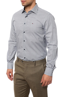 Рубашка мужская Tommy Hilfiger TT0TT04149 104 синяя 42 USA