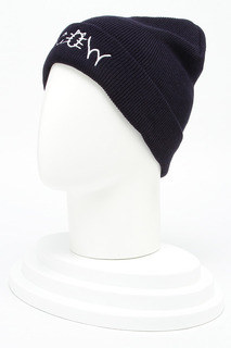 Шапка женская Anna Wolf HT0007 синий ONE SIZE