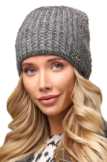 Шапка женская Dispacci 190005CL серебристая 56-58