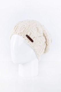 Шапка женская Noryalli 46214 белая ONE SIZE