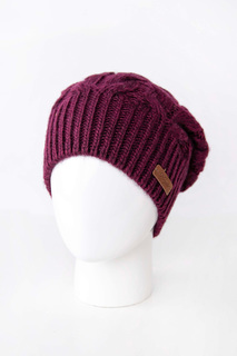 Шапка женская Noryalli 45416 фиолетовая ONE SIZE