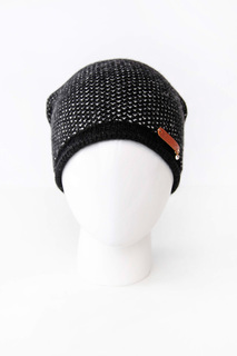 Шапка женская Noryalli 46702 черная ONE SIZE
