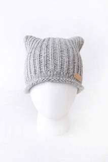 Шапка женская Noryalli 47205 серая ONE SIZE