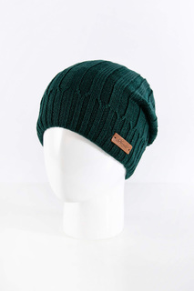 Шапка женская Noryalli 45905 зеленая ONE SIZE