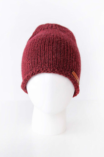 Шапка женская Noryalli 46205 красная ONE SIZE