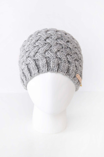 Шапка женская Noryalli 45214/2 серая ONE SIZE