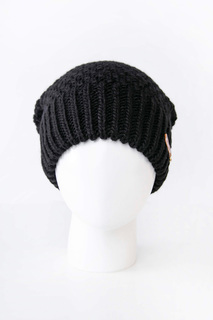 Шапка женская Noryalli 47409 черная ONE SIZE