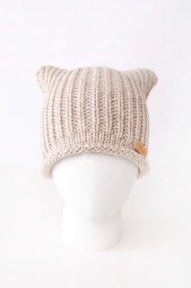Шапка женская Noryalli 47205 бежевая ONE SIZE